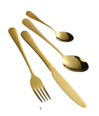 China Restaurant Cutlery Set Home Hotel 410 Stainless Steel Knife Fork Spoon for Steak Cake for sale