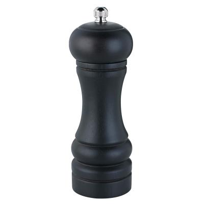 China Manual Ceramic Core Pepper Spice Grinder Dutch Wood Kitchen Tools in Filled Pepper Grinder for sale