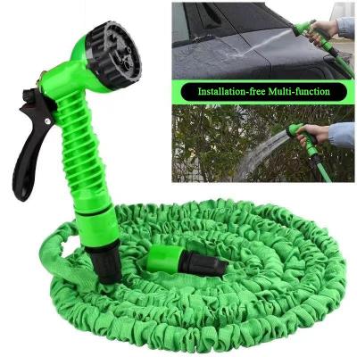 China Garden Hose Reel Type Water Hose 25-250FT Expandable Magic Watering with High Pressure for sale