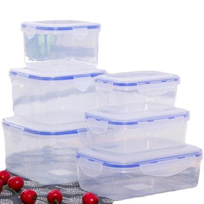 China 3pcs Airtight Plastic Storage Box Set for Multi-functional Food Storage Containers for sale