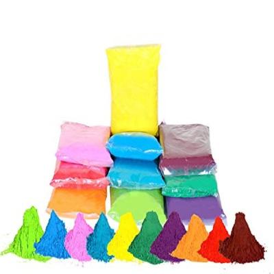 China 13*18cm Size Rainbow Run Corn Starch for Festival Coloured Starch for sale