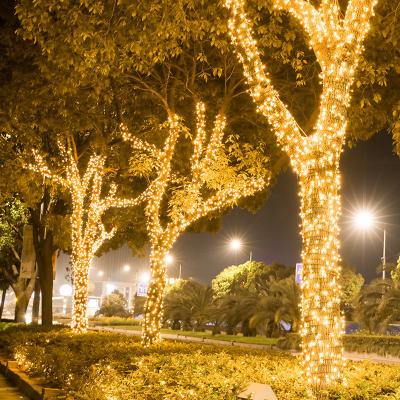 China Lâmpadas de cordas LED de PVC à prova d'água para decoração de Halloween 100 LED festa de casamento ao ar livre à venda