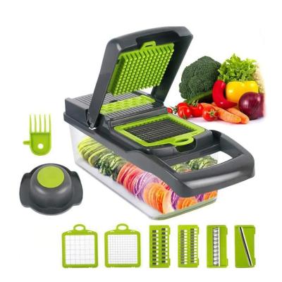 China Multifunctional Manual Kitchen Vegetable Chopper Slicer Dicer Food Grater Custom Logo for sale