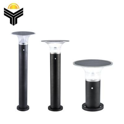 China Aluminum Garden Decorative Outdoor Waterproof IP65 Lawn CE RoHS Solar Led Path Bollard Light for sale