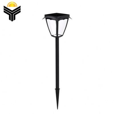 China Smart Garden Products Landscape Garden Outdoor Aluminum Solar Led Lawn Spike Lamp for sale