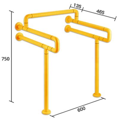 China Ksitex Modern High Quality Customized ABS Bathroom Safety Handicap Handicap Grab Bars For Toilet for sale