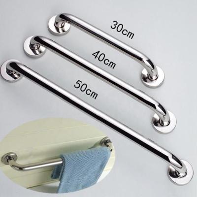 China Ksitex Modern Factory Customized Straight Shower Stainless Steel Metal Bath Grab Bars for sale