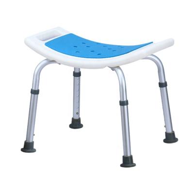 China Hot Selling Ksitex Bath Bench Disabled Adjustable Stool Seat Anti-Slip Shower Chair for sale