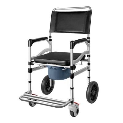 China Hot Selling Ksitex Custom Elderly Patient Disabled Patient Commode Lift Patient Transfer Toilet Chair for sale