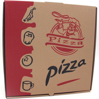 China Materials Manufacturer Wholesale Free Sample Recycled Custom Logo Gift Box For Packaging Italian Pizza Box for sale