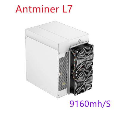 중국 3245W LTC Doge Asic 광업 기계 Bitmain Antminer L7 9160MH 판매용