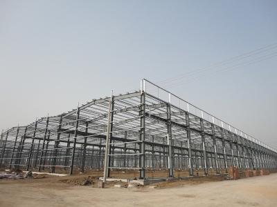 China Structural Cold Rolled Q235B Prefabricated Metal Buildings for sale