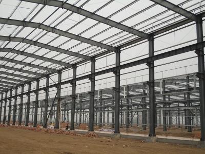 China Space Frame Anti Seismic Prefabricated Steel Structure for sale