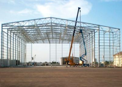 China Bolzen-Verbindungs-große Spannen-Stahlkonstruktions-Hangar zu verkaufen