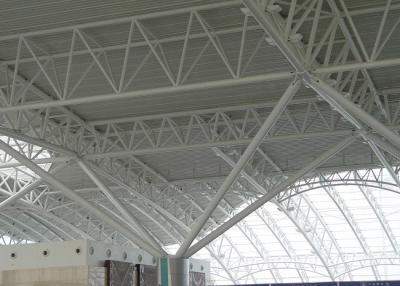 China Airport Terminal Hot Rolled Steel Pipe Trusses Pre Engineered Steel Structure for sale