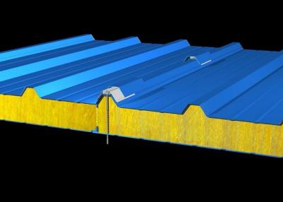 중국 Eco 친절한 조립식으로 만들어진 건축 성분 섬유유리 샌드위치 패널 950mm -1000mm 판매용