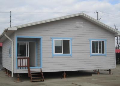 China Galvanized Prefab Steel Houses With Fiber Cement Board ISO Approval for sale