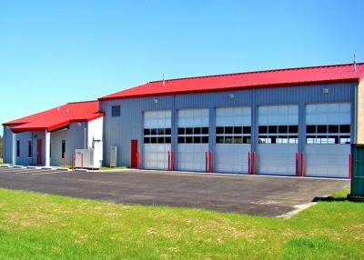 China GB Standard H Section Prefab Steel Structure Building For Fire Station for sale