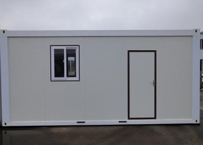 China Wind Resistance Flat Pack Containers / Storage Container Homes With Sandwich Panel for sale