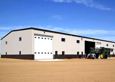 China Long Lifespan Fireproof Steel Warehouse Construction With Auto Roller Shutter Door for sale