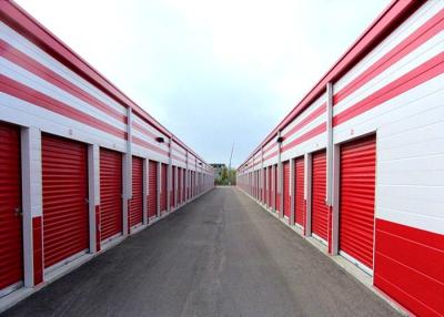 China Hot Rolled Steel Metal Warehouse Buildings For Storage Complex Function for sale