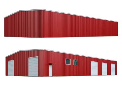 China Stable Prefabricated Steel Warehouse Buildings Construction Design Environmental Friendly for sale