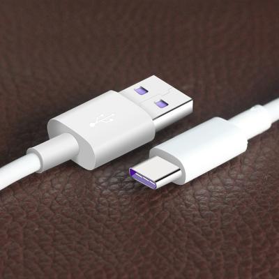 China Fast charging+data transfer USB C 5A charger cable fast transfer data cable for Huawei Samsung Usb Cable for sale