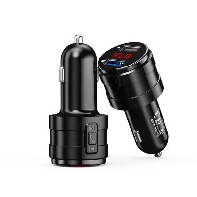 China Music+charging car phone charger BT MP3 car player dual USB game with LED light and FM transmitter for car for sale