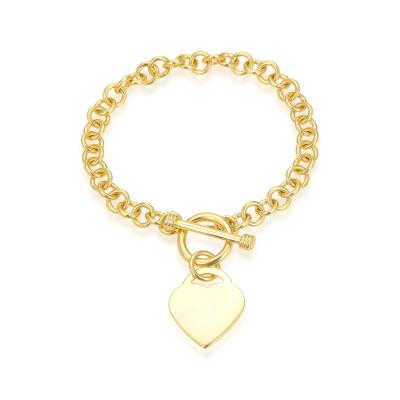 China CLASSIC Bracelet Chain Link Brass New For Women Mens Jewelry Fashion Gift Custom Bracelet for sale