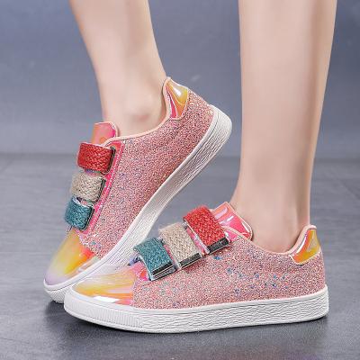 China Fashion Trend Spring Summer Women Casual Shoes Fashion Breathable Lace Up Women Sport Sneaker for sale