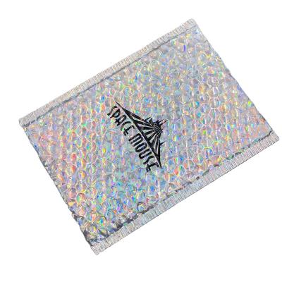 China Shock Resistance Low MOQ Durable/Protective/Recyclable/Customized Color & Size Bubble Mailer Hologram Bubble Mailers Padded Hologram Mailer Envelopes for sale