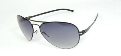 China IC Berlin Freitag 2012 New Brand Names Sunglasses with Silver Grad Grey Frame for sale