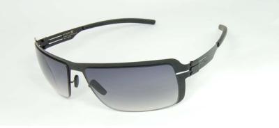 Chine IC Berlin Hashim Fashion marques lunettes de soleil classique Chrome foncé gris Grad Frame à vendre