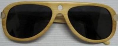 China Fashion light weight yellow and black bamboo handmade eyeglasses for celebrities, vacation for sale