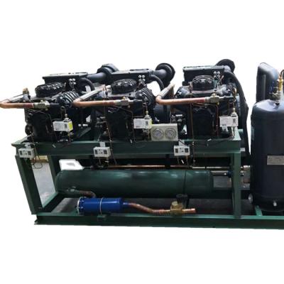 China Construction worksÂ   Parallel Piston Compressor 40HP Three Units 120HP for sale