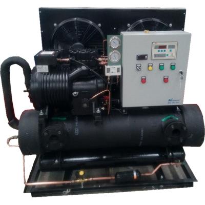 China Machinery Repair Shops Air Cooled Low Temperature 40HP Chiller Units With Control Box for sale