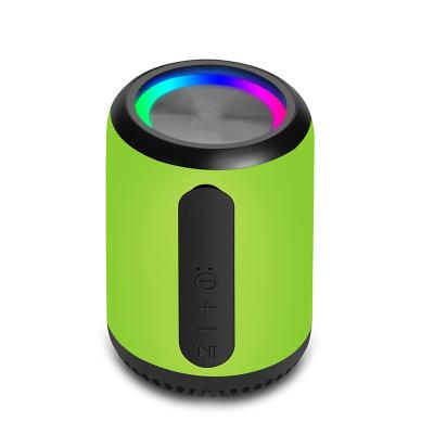 China Portable LED Flashing Light 10W 1200mAh Player Karaoke Audio Speaker with LED Flashlight for sale