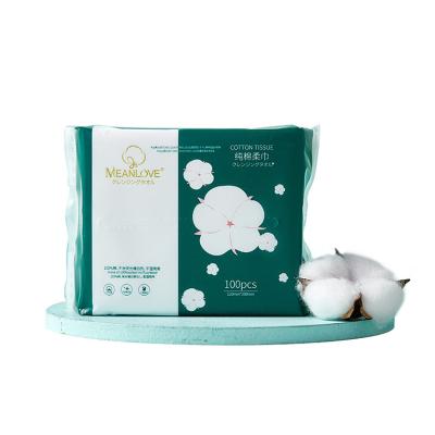 China Cleaning Beautifully Designed disposable pull-out domestic adult cotton tissue zu verkaufen