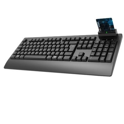 China Promotional Custom Win-lock ABS Material With Smart Card Reader Keyboard Pc Gamer Keyboard for sale