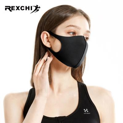 China New REXCHI XKZ16 Trend Quick Dry Custom Masks Logo Cycling Breathable Reusable Washable PU Windproof Dustproof Face Mask For Unisex for sale