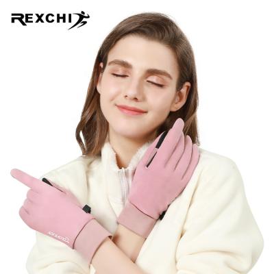 China REXCHI DB52 Women Motorcycle Gloves Premium Racing Full Gloves Motor Racing Touch Screen Bike Gloves for sale