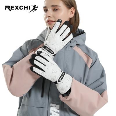 China 2021 Outdoor Sports New Arrival Snow Windproof Sports REXCHI SK23 Cycling Hiking Snowboarding Warm Winter Velvet Ski Gloves Man for sale