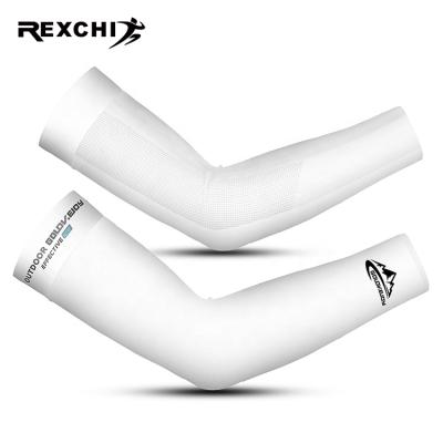 China REXCHI HB07 Breathable Wholesale High Quality Ice Silk Outdoor Sports Basketball Increasing Camping Hand Cover Arm Recycling Sleeves for sale