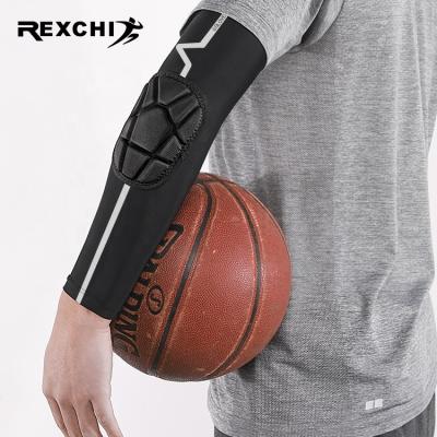 China REXCHI HB14 Breathable Sunscreen Sleeve Summer Men and Women Outdoor Sports Basketball Elbow Pad Arm Sleeve Custom Logo for sale