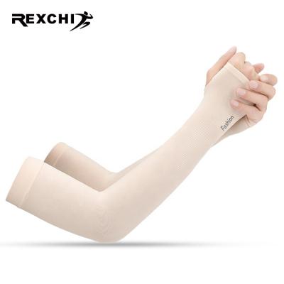 China Wholesale Breathable REXCHI HB04 Compression Sleeve Arm Outdoor Sports Basketball Golf Custom Arm Sleeves For Women for sale