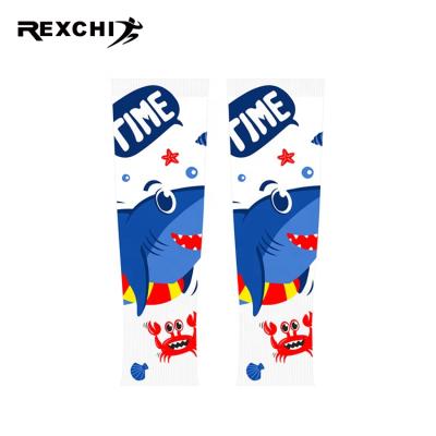 China REXCHI XRHB15 Breathable Compression Sleeves For Kids Children Boys Girls Cycling Sport Handrail Sleeves Compression Arm Pad for sale