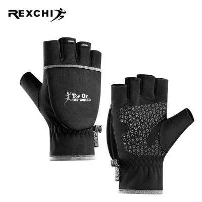 China REXCHI DB45 Unisex Hot Selling Outdoor Cycling Glove Gel Half Finger Sports Gloves MTB Bike Bicycle Cycling Shockproof Gloves for sale