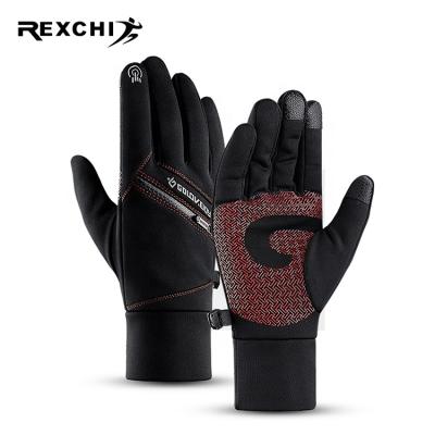 China REXCHI DB39 Unisex Bicycle Windproof Motorcycle Anti-skidding Touch Screen Racing Glove Winter Warm Cycling Indestructible Gloves for sale