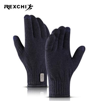 China REXCHI Unisex DZ20 Korea Knitted Touch Screen Gloves Keeps Winter Gloves Motocross Gloves Warm Packing for sale