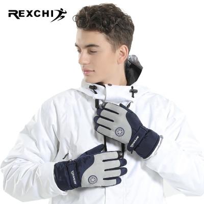 China REXCHI SK16 Men's Touch Screen Ski Outdoor Sports Glove Warm Winter Ski Snowboarding Waterproof Gloves for sale